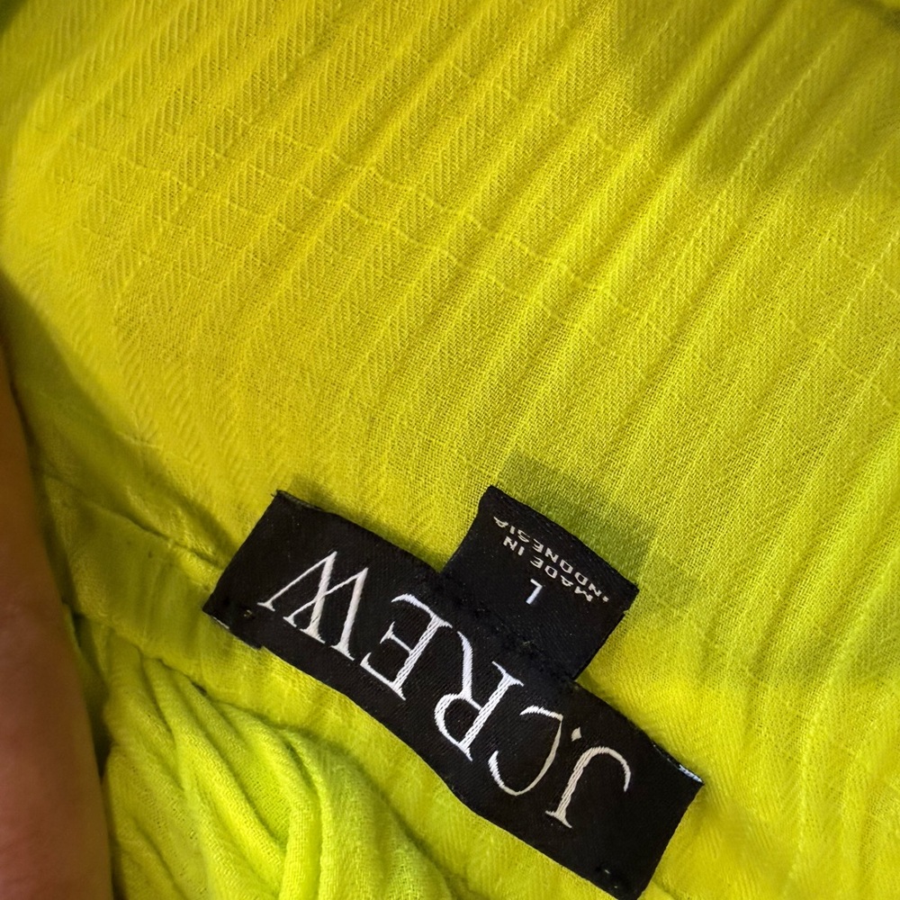 J. Crew Neon Yellow Dress - Picture 2 of 5